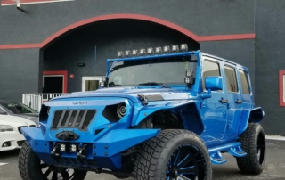 Ivan Alvarez Blue Jeep Wrangler JK - The Auto Firm