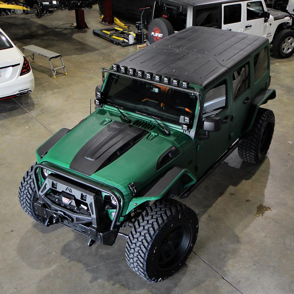 Jeep Wrangler done for Sandy Leon - The Auto Firm